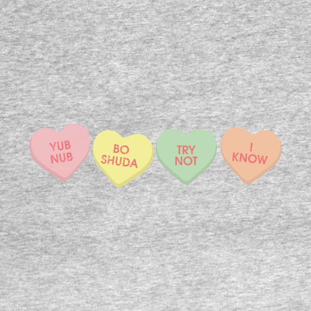 Sci Fi Movie Candy Hearts by GloopTrekker